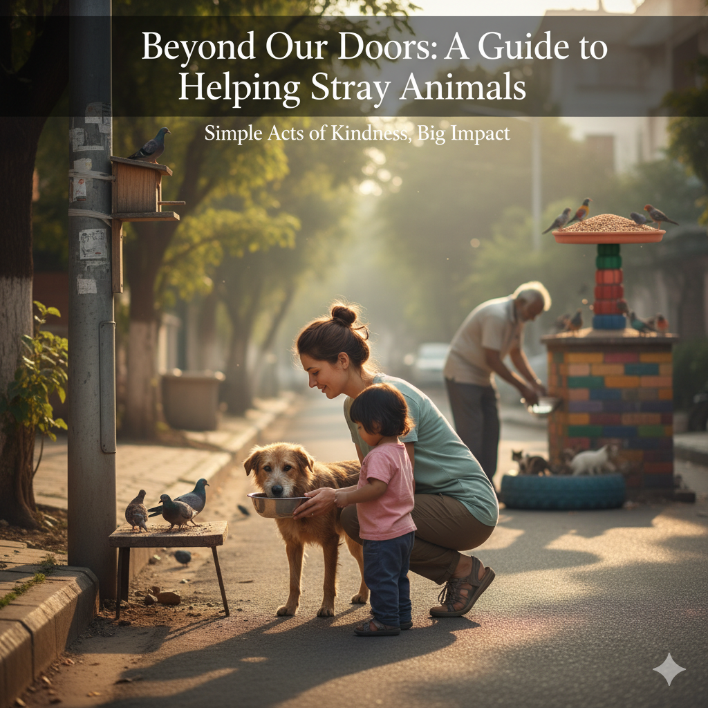 Beyond Our Doors: A Guide to Helping Stray Animals
